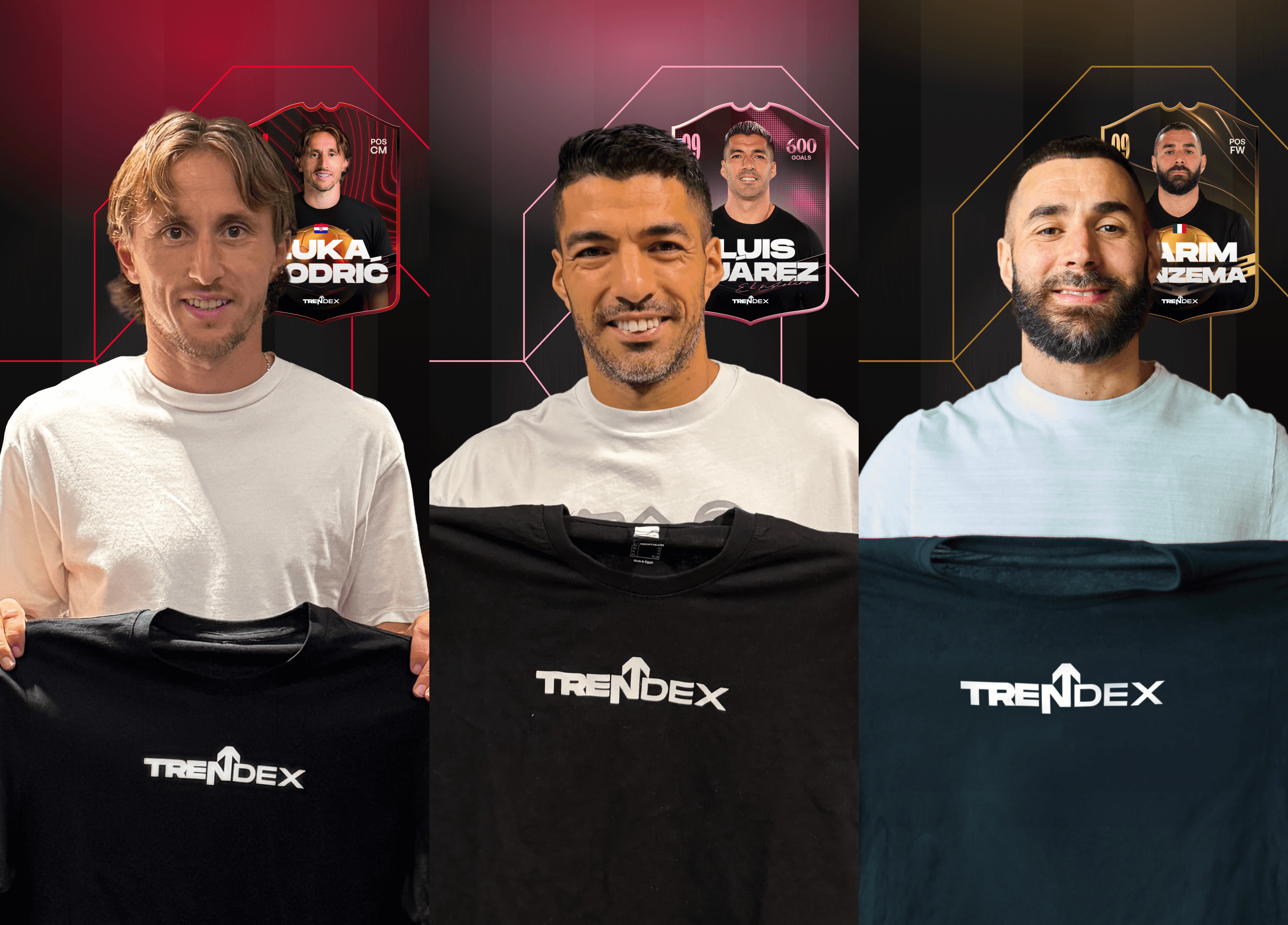 Athletes signing official partnerships with Trendex